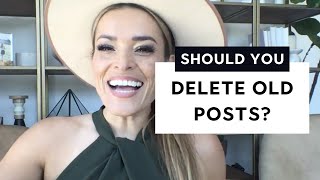 Should You Delete Old Instagram Posts Ask Me Anything