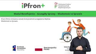 29. Moduł Beneficjenta – Szczegóły Sprawy – Wiadomości w Sprawie (PJM)