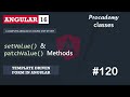 #120 setvalue and patchValue method  | Template Driven Form | A Complete Angular Course