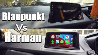 Harman Vs Blaupunkt Key Largo 970| Boot time| Sound quality| Map