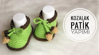 KOZALAK BEBEK PATİK YAPIMI ( Baby Socks Crochet Tutorial)