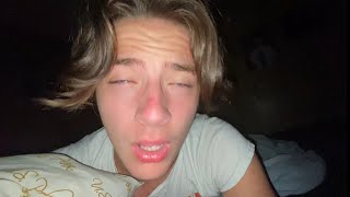 4 minutes of me sneezing.