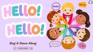 Hello Hello – A Bright \u0026 Breezy Kids Song to Start the Day! ☀️🎶