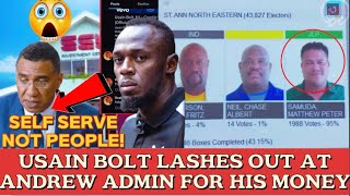 OMG! Usain Bolt Lashes Out On Andrew For His $2.5 Billion💸Matthew Nuh Pull The Crowd🗳️🇯🇲