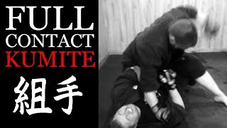 Martial Arts Training | Full Contact Kumite Techniques | 4-2018 | Samurai Spirit