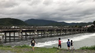 21年8月24日 夏の終わりを感じる京都を歩く 嵯峨野,祇王寺,二尊院,竹林の小径,野宮神社,渡月橋,嵐山 Walk around Kyoto city,Japan vlog