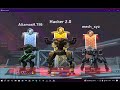 day 1 mech arena live tournament deathmatch bbs mecharena