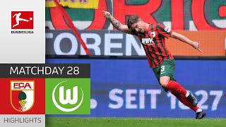 FC Augsburg - VfL Wolfsburg 3-0 | Highlights | Matchday 28 – Bundesliga 2021/22