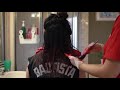 diy red auburn ombre on virgin hair tutorial