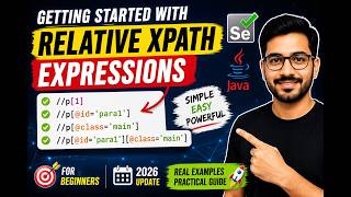 65. Getting started with Relative XPath Expressions (Selenium Java 2026)