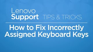 How To Fix Incorrectly Assigned Keyboard Keys | Tips & Tricks