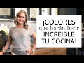 ¡Colores que harán lucir increíble tu cocina!🤩