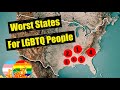 America's Worst States for LGBTQ People in 2024