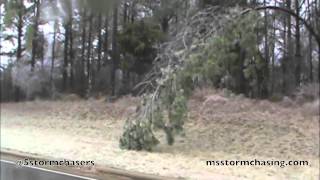 Ice Storm Corinth, MS
