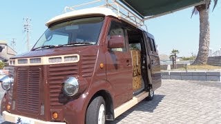 フレンチバス　移動販売車　三重県四日市市　カキ氷 オートスピリット