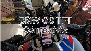 BMW GS Motorrad TFT Connectivity