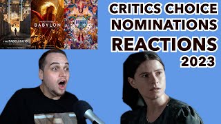 2023 Critics Choice Awards Nominations REACTIONS