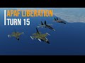 APAF Liberation - Up The Coast Turn 15, DCS World Gameplay, Full Flight