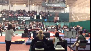 MSU Quad Meet - Vault - Anna Gamelo