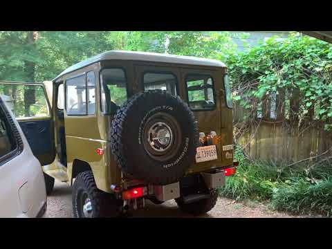 1978 Fj40 Cold Start And Walkaround 1978 Fj40 Cold Start And Walkaround