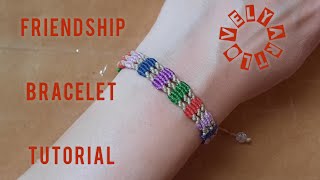 Beautiful and colorful macrame Bracelet.