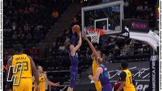 LaMelo Ball Tries to Posterize Gobert, Gets Denied - Hornets vs Jazz | February 22, 2021