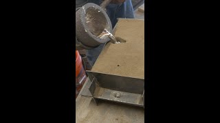 Metal casting #shorts