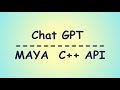 can chatGPT write maya c++ code