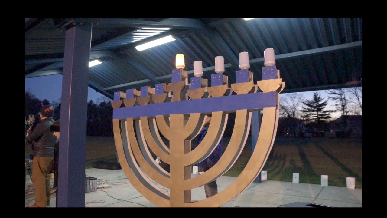 Concord Chanukah Celebration & Menorah Lighting 2022 - YouTube