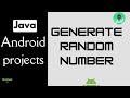 Generate Random number app in android studio| random number generator android application|Gomez Tech