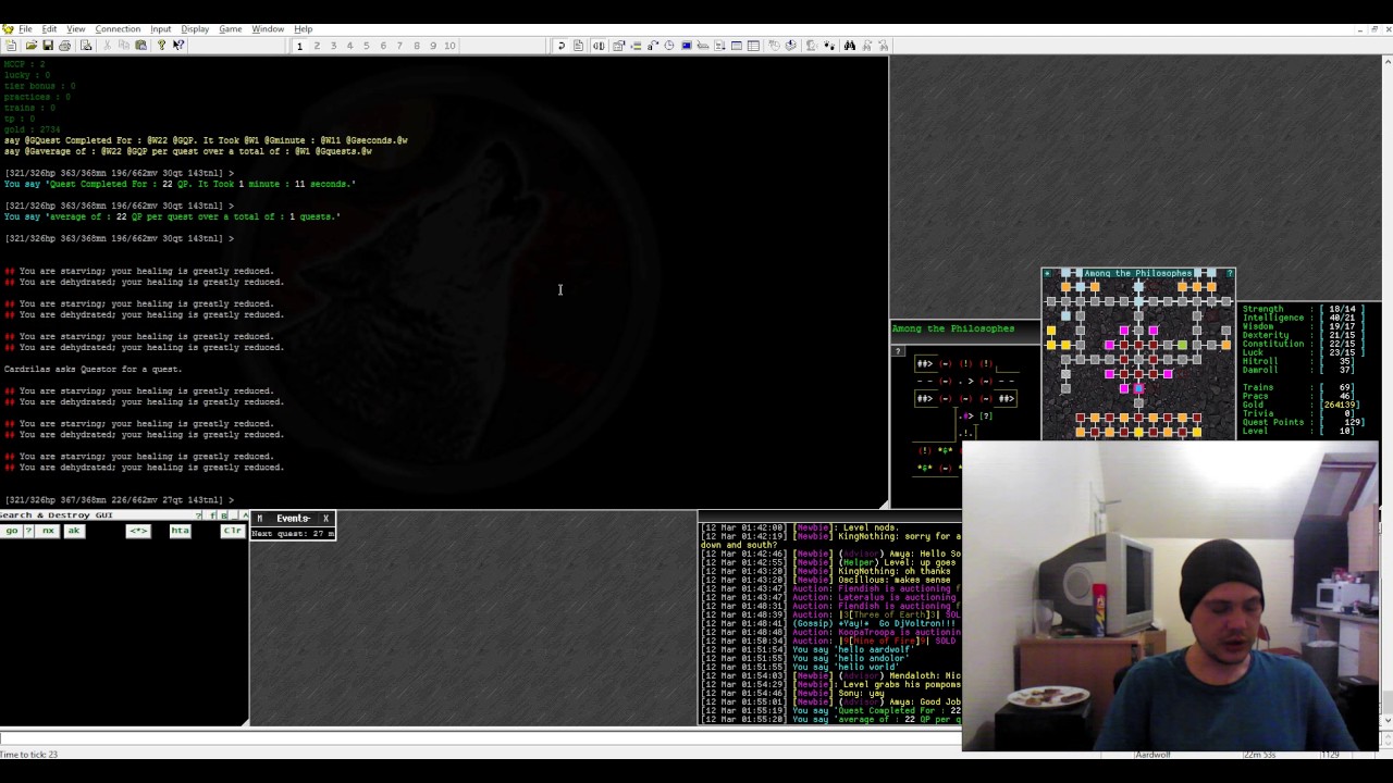 Aardwolf Mushclient Aliases Triggers And Variables Youtube