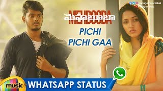 Best Love WhatsApp Status Video | Pichi Pichi Gaa Song | Mehbooba Movie Songs | Puri Jagannadh