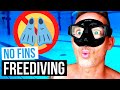 5 NO FINS Freediving Techniques for Beginners || How to DNF⭐️⭐️