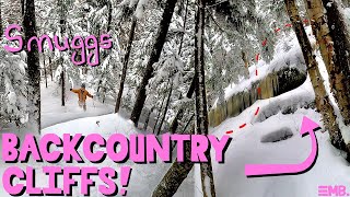 CRAZY Cliff Jumping in Smugglers Notch's Race Shack Woods!