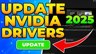 How to Update NVIDIA Graphics Card Drivers 2025