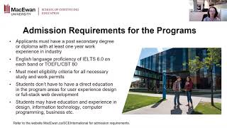 What are the Admission Requirements for the International Professional Development Programs?