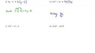 MTH 65 (m5v4) Factor Out Greatest Common Factor - Your Turn