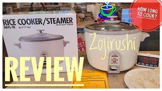 Review Zojirushi Rice Cooker     How Long Does It Take To Cook Rice