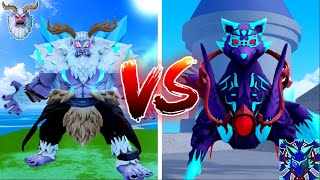 (VERY CLOSE FIGHT) NEW YETI vs KITSUNE in Blox Fruits, High Bounty PVP (Roblox) (Xmas Update 25)