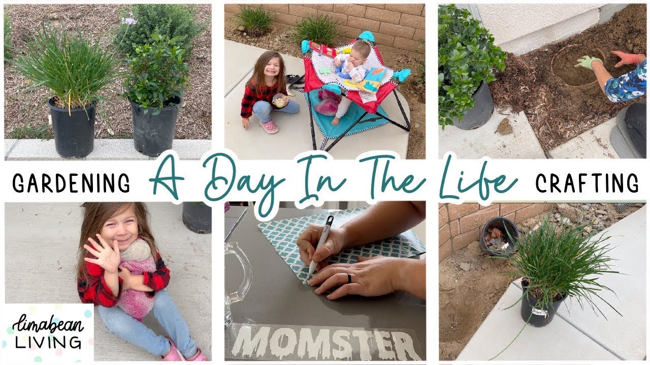 A Day In The Life Gardening Crafting Youtube