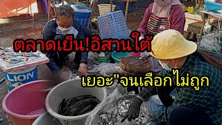 ตลาดเย็นสุรินทร์ ดินแดนอิสานใต้ ของป่าเยอะ จนเลือกไม่ถูก