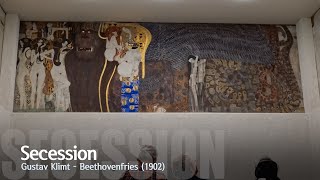 [4K] Austria Vienna(Wien) Secession (Gustav Klimt - Beethovenfries) 오스트리아 비엔나(빈) 분리파 전시관 제체시온