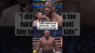 Deontay Wilder eased up on Derek Chisora 🥊 Live on @DAZNBoxing #ChisoraWilder