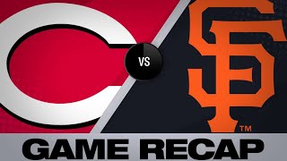 5/11/19: Dietrich, bullpen propel Reds past Giants