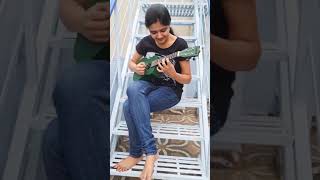 Mundhinam Paarthane | ukulele | Vaaranam Aayiram #ukulelecover  #harrisjayaraj #suriya