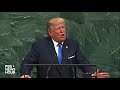 President Trump denounces North Korea during UNGA address