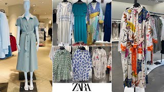 ZARA WOMEN’S DRESSES NEW COLLECTION / MARCH 2023