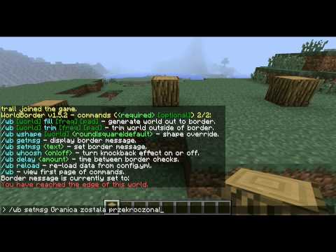 Minecraft - Worldborder i BorderGuard Minecraft - Worldborder i BorderGuard