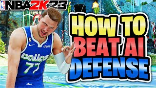 NBA 2K23 How to Beat AI Defense + Score on CPU Easily !