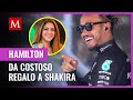 Este es el costoso regalo que Lewis Hamilton le habría dado a Shakira